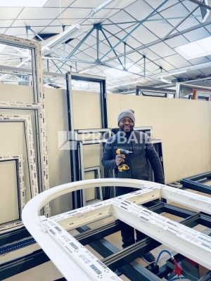 PVC Blanc | Plein cintre