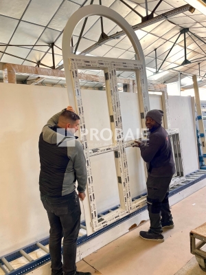 PVC Blanc | Plein cintre