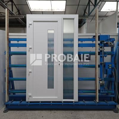 Porte d'entrée AGATHE + fixe latéral