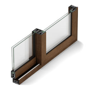 pvc coulissant fabricant rhone lyon sur-mesure probaie plaxé turner oak toffee